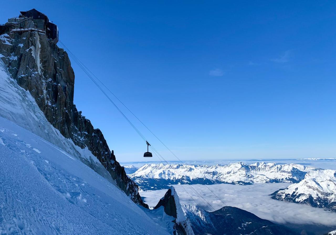 Apartment Maya, La Praz, Chamonix Mont Blanc Bagian luar foto