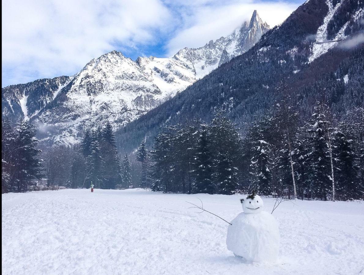 Apartment Maya, La Praz, Chamonix Mont Blanc Bagian luar foto