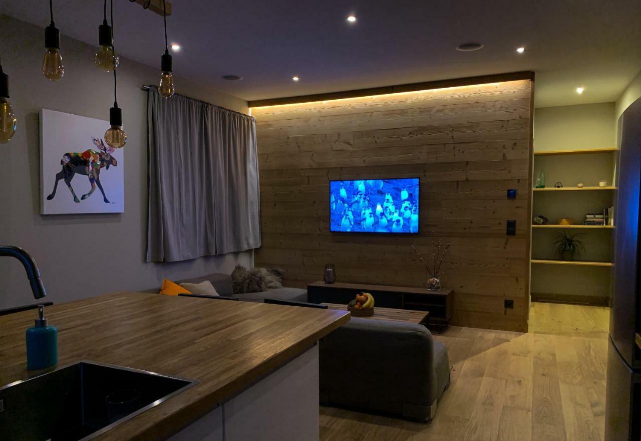 Apartment Maya, La Praz, Chamonix Mont Blanc Bagian luar foto